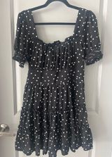 Francesca's black polka dot Dress Photo 0