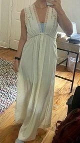 Dior vintage nightgown lingerie lace maxi dress size S/M Photo 0