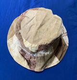 Tan Patchwork Vintage Bucket Hat Photo 0