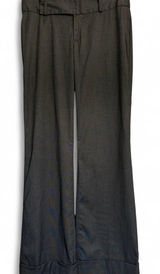 Banana Republic Martin Fit Women’s Pants Size 6 – Gray Wide Leg Dress Slacks Photo 0