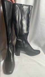 Aerosoles Comfortable Women's Tall Shaft Boot in Black Stretch Size 10.5 Photo 0
