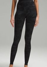 Black camo lululemon leggings Photo 0