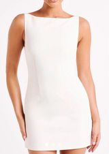 Meshki White Mini Dress #graduation Photo 0