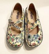 Alegria Dayna Mary Jane Floral Shoes Sew Hope Grow Love DAY-353 Sz US 5.5 EU 36﻿ Photo 0