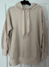 Tan Oversized Hoodie Sweatshirt Photo 0
