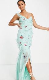 ASOS Design NWT size 8 petite woman beautiful dress formal wedding party Photo 0