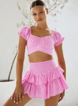 Blanco By Nature Lola Skirt Pink Photo 0