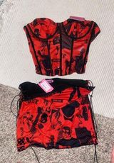 Edikted Two Piece Corset Set Photo 0