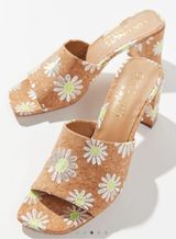 Coconuts by Matisse Kristin Floral Cork Heel Photo 0