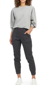 - Stretch Twill Cargo Jogger Gray Photo 0