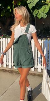 Green Overalls Photo 0