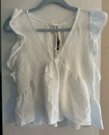 White ZARA Top Photo 0