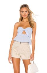 Courtnee Tie Front Top Photo 0