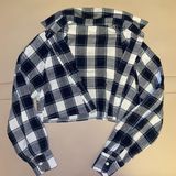 Urban Outfitters Cropped Flannel Photo 0
