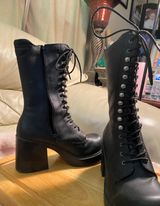 Black Boots Size 7 Photo 0