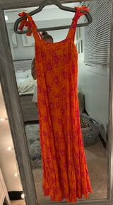 FRNCH Pink And Orange Maxi Photo 0