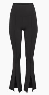 Aritzia TNA Black Flare Leggings Photo 0