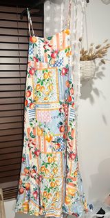 Fruit print maxi dress  Photo 0