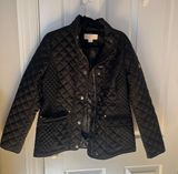 Black Quilted Jacket Photo 0