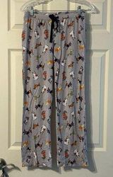 Cynthia Rowley Halloween Dog Print PJ Pajama Lounge Pants X-Small Photo 0