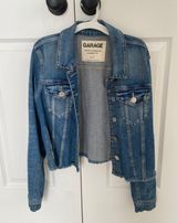 Garage Denim Cropped Jacket Photo 0