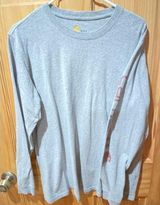 Carhartt women’s grey long sleeve tshirt  16-18  used in good condition Photo 0
