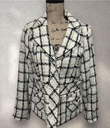 Cato Textured Tweed Blazer Jacket sz Medium Photo 0