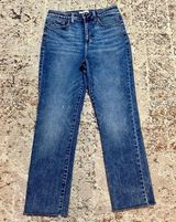 LC Lauren Conrad straight leg jeans size 8 high rise Photo 0