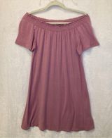 Love Fire Pink Off-The-Shoulder Dress Photo 0