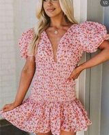 Tessa floral smocked dress Photo 0