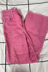 ZARA Pink Jeans Photo 0