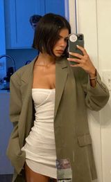 Sag Harbor  Olive Green Blazer  Photo 0