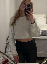 Edikted Petite Luna Faux Leather Flare Jeans size XS Photo 0