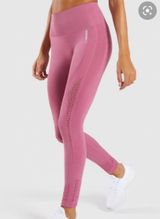 Pink Gym shark energy seamless leggings Photo 0