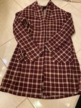 Anthropologie Plaid Blazer Jacket Size M Photo 0