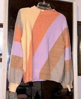 Andree By Unit Daytime Adventures Color Block Sweater Photo 0