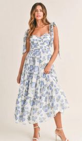 Floral Print Maxi/midi Dress Photo 0