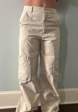 ZARA Wide Leg Cargo Pants Photo 0
