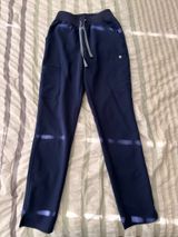 FIGS Scrub Pants High-Waisted Yola Navy Blue Photo 0