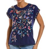 Johnny Was  MARIPOSA RELAXED TEE Photo 0