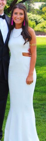Likely White Cut Out Gown Photo 0