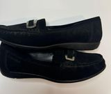 Calvin Klein Womens Black Leather Loafers Size 7.5 Photo 0