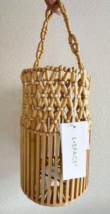 L Space Bamboo Casanova Bucket Top Handle Bag Photo 0