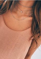Silver Dainty Choker Photo 0