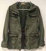 Hollister Green Army Jacket Photo 0
