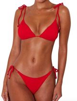 String Bikini Red Size M Photo 0