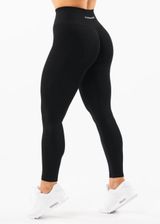 Alphalete Amplify Leggings Seamless Scrunch Black Small Photo 0