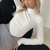 Princess Polly Pennard Turtleneck Long sleeve top Photo 0