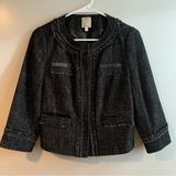 Halogen Tweed Wool Blend Blazer Size Small Photo 0