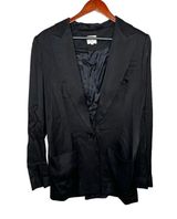 Reiss Single Button Iva Black Blazer 8 Photo 0